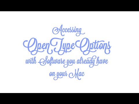 Freeware adobe font development kit for opentype for mac